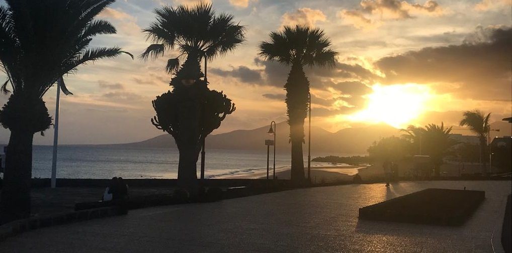 Atardecer en Puerto del Carmen