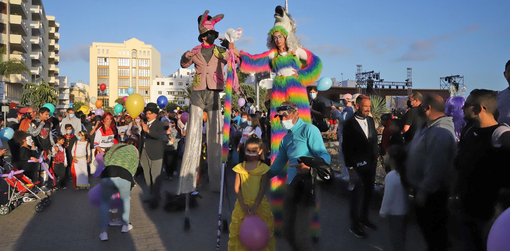Carnavalito infantil en Arrecife