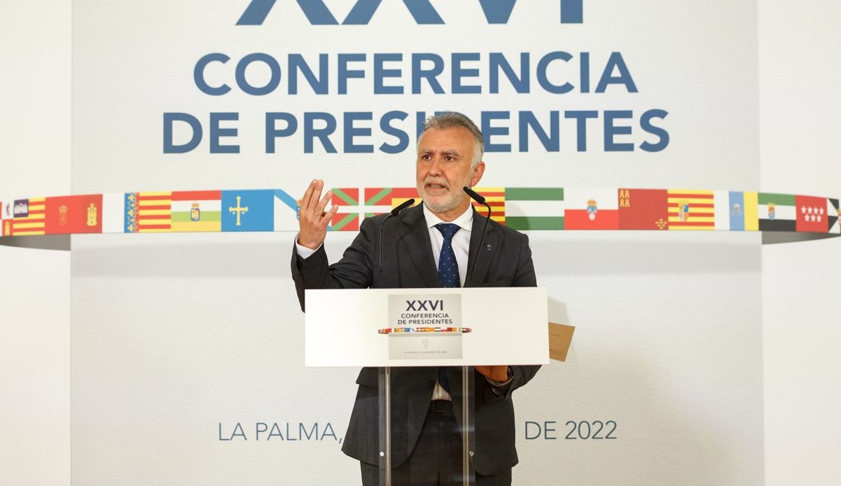 Ángel Víctor Torres, presidente de Canarias