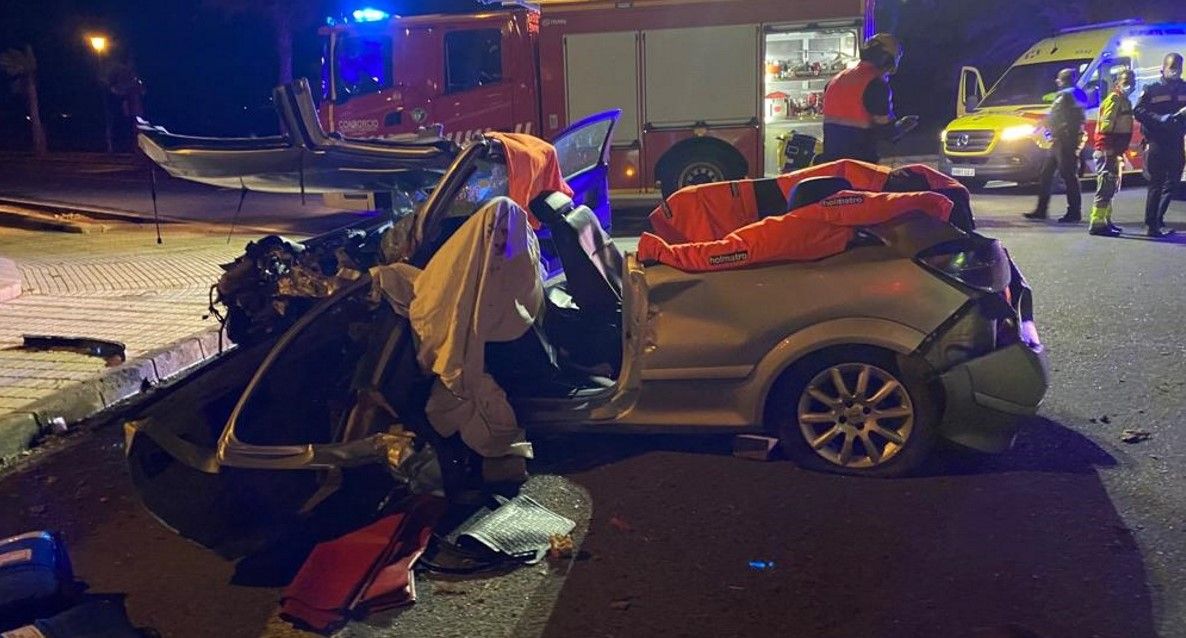 Accidente en Playa Blanca