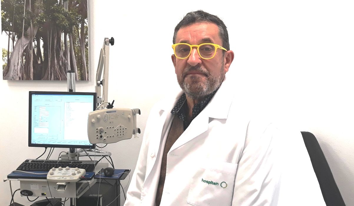 Dr. Txomin Navajas, especialista en Neurofisiología Clínica y trastornos del sueño en  Hospiten Lanzarote