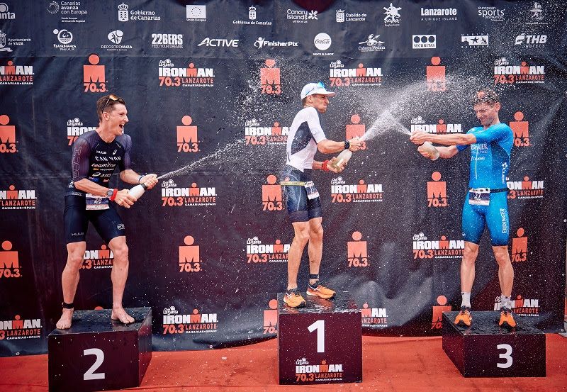 Léo Bergère y Katrina Matthews se llevan el triunfo en el Club La Santa IRONMAN 70.3 Lanzarote 2022