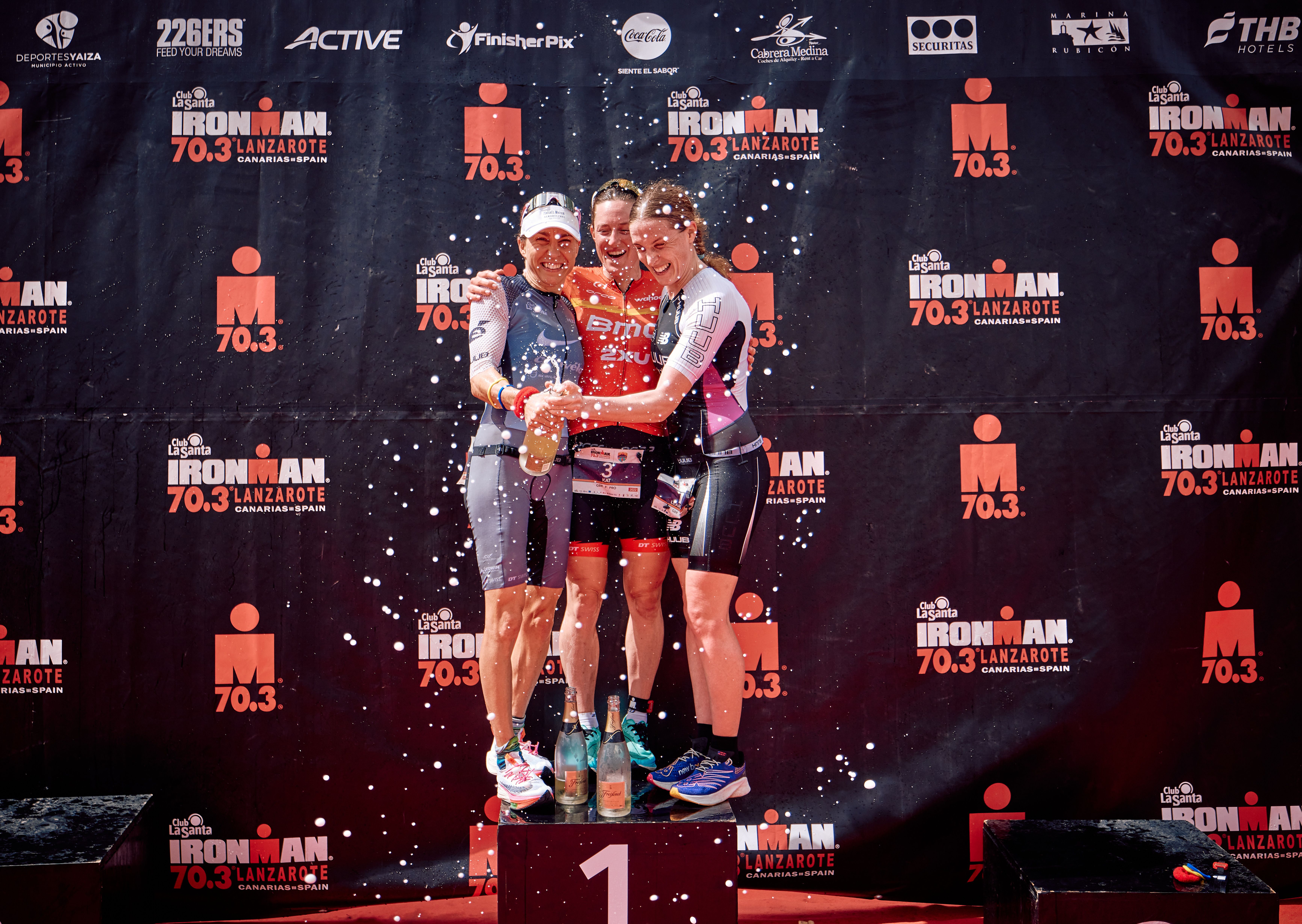 Léo Bergère y Katrina Matthews se llevan el triunfo en el Club La Santa IRONMAN 70.3 Lanzarote 2022