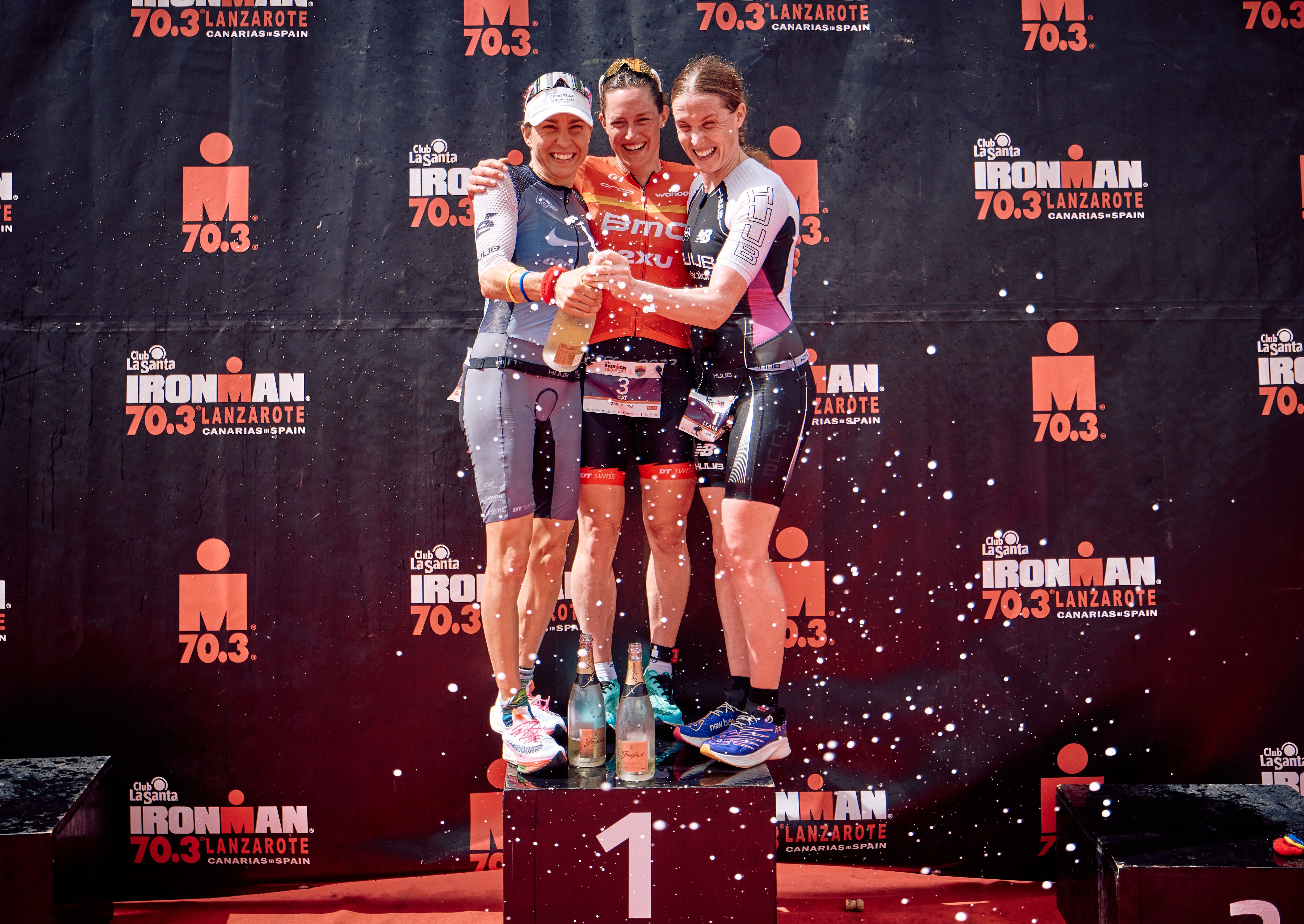 Léo Bergère y Katrina Matthews se llevan el triunfo en el Club La Santa IRONMAN 70.3 Lanzarote 2022