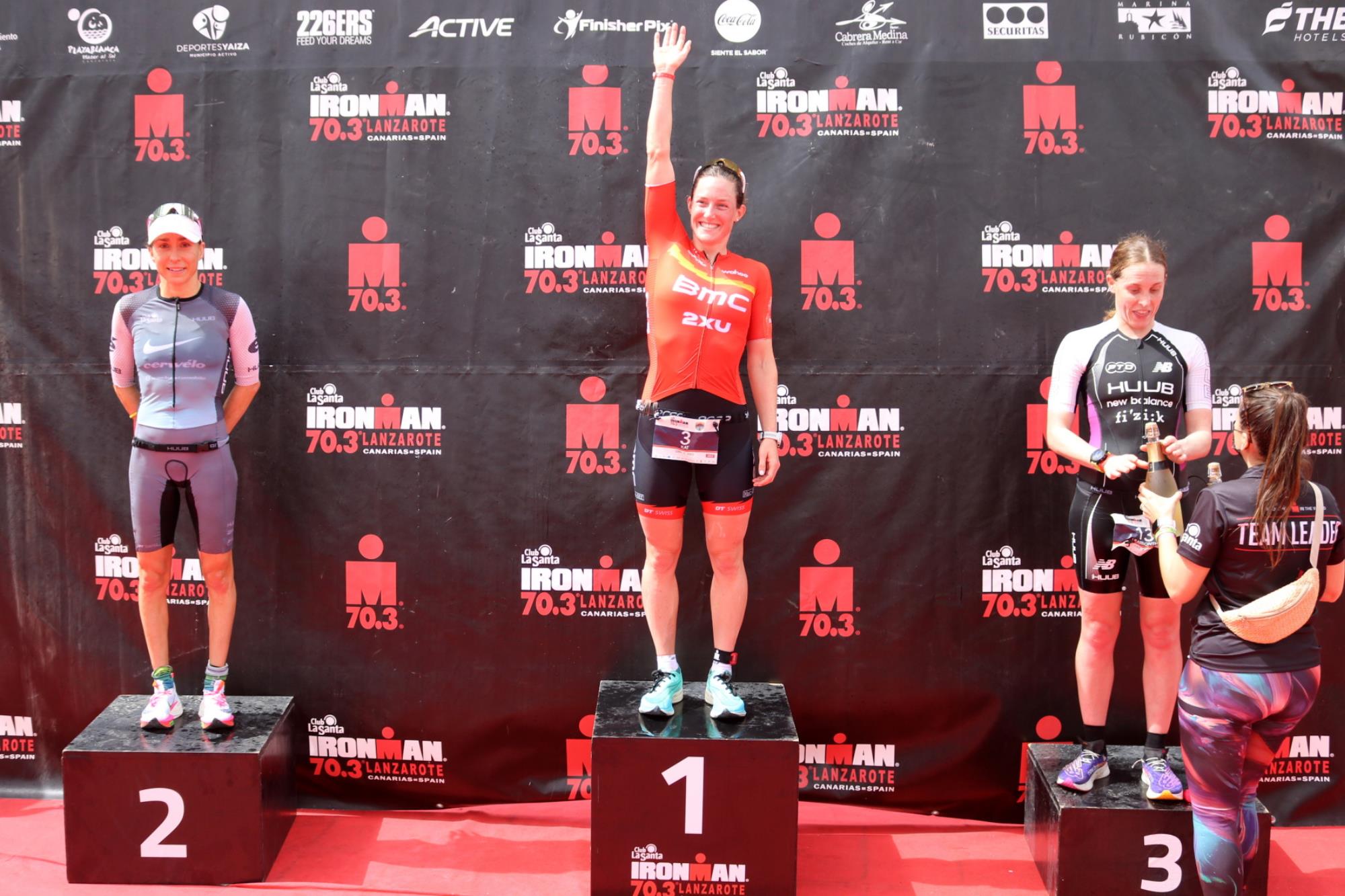 Léo Bergère y Katrina Matthews se llevan el triunfo en el Club La Santa IRONMAN 70.3 Lanzarote 2022