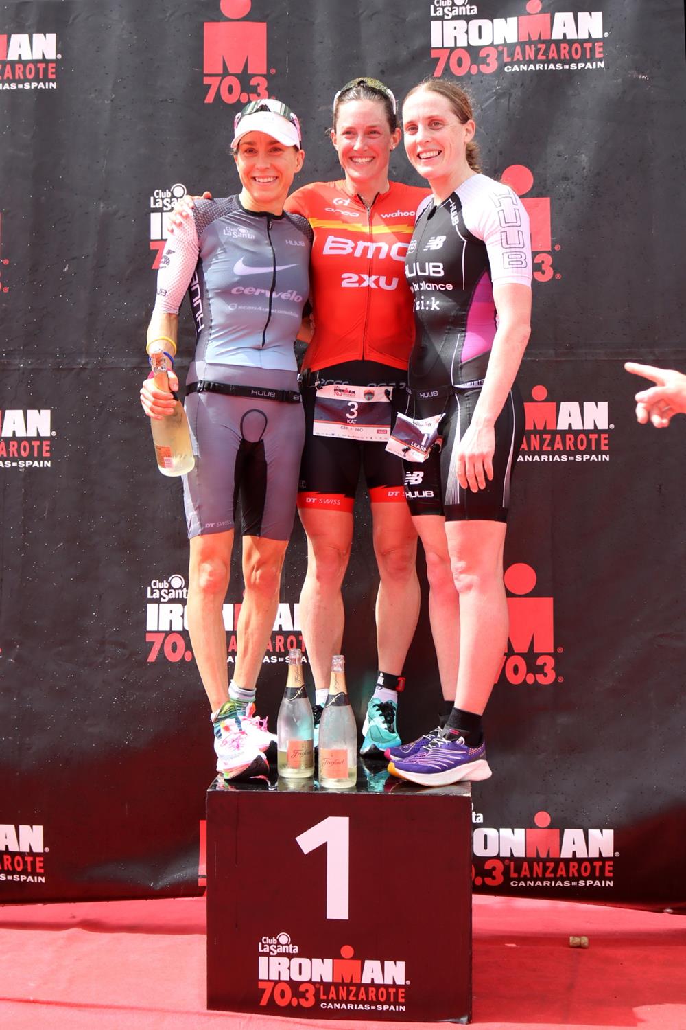 Léo Bergère y Katrina Matthews se llevan el triunfo en el Club La Santa IRONMAN 70.3 Lanzarote 2022