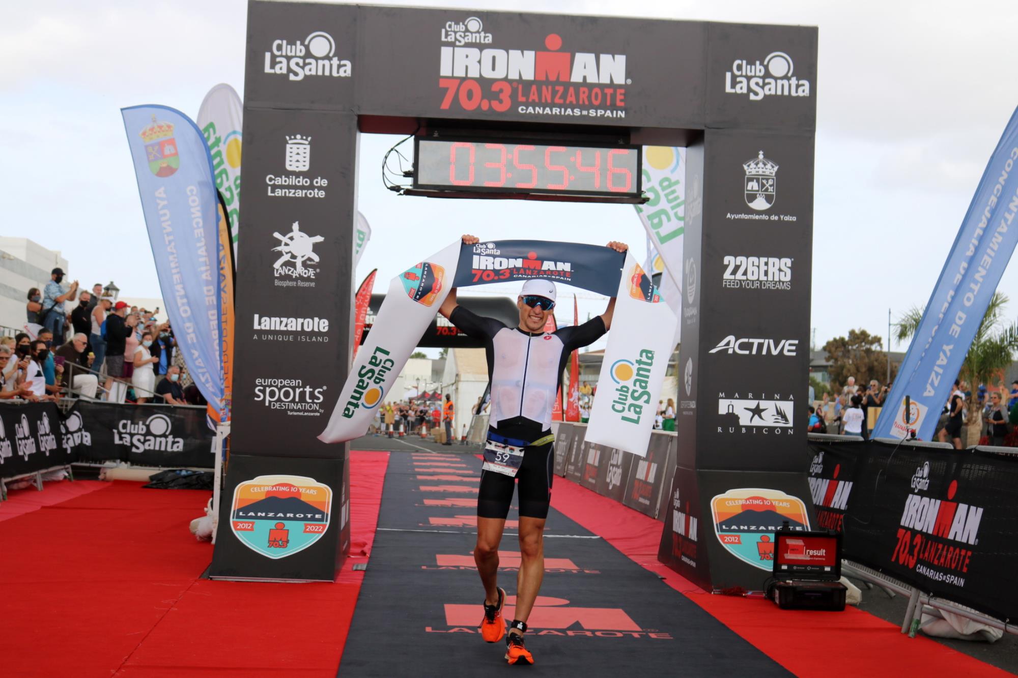 Léo Bergère y Katrina Matthews se llevan el triunfo en el Club La Santa IRONMAN 70.3 Lanzarote 2022