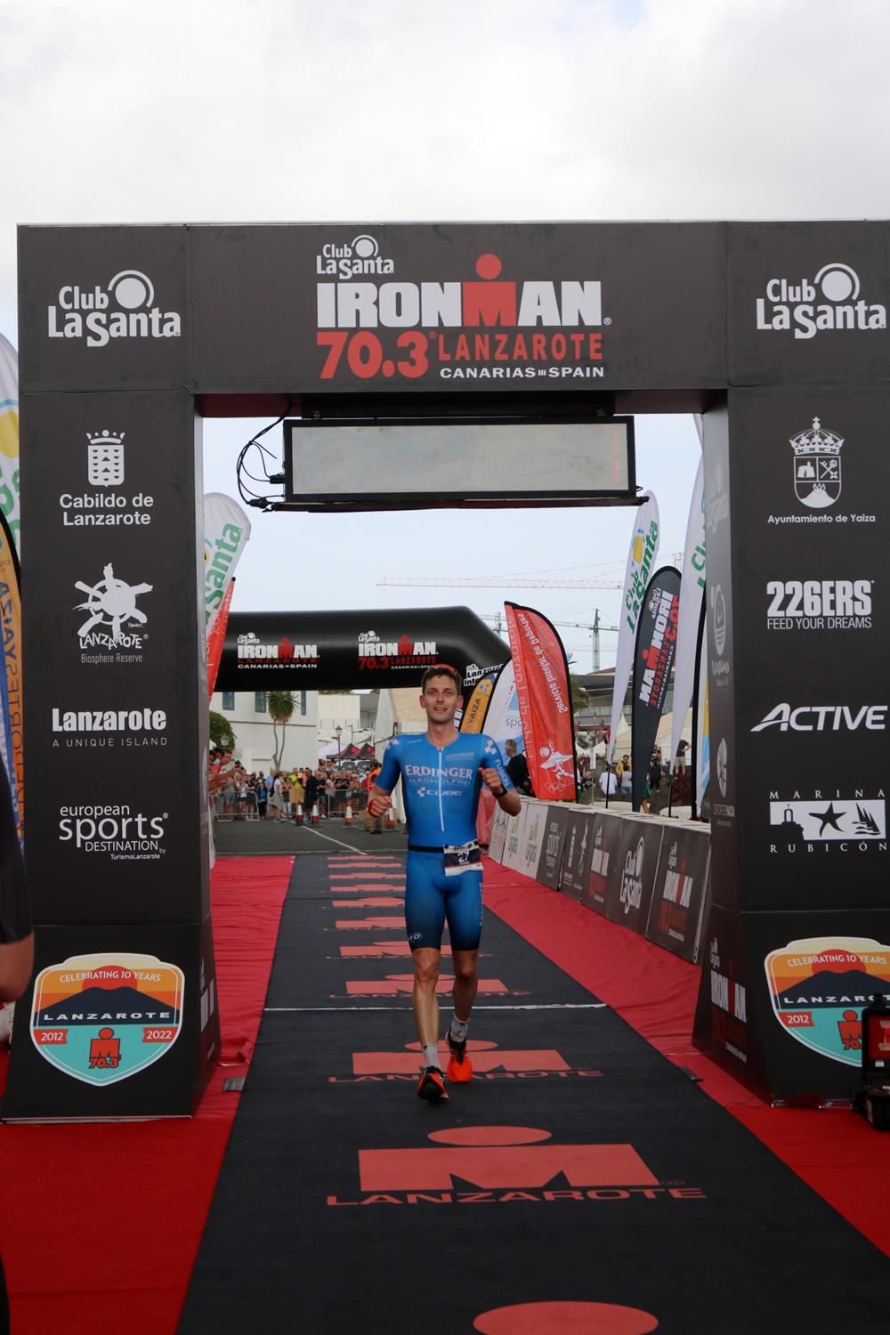 Léo Bergère y Katrina Matthews se llevan el triunfo en el Club La Santa IRONMAN 70.3 Lanzarote 2022