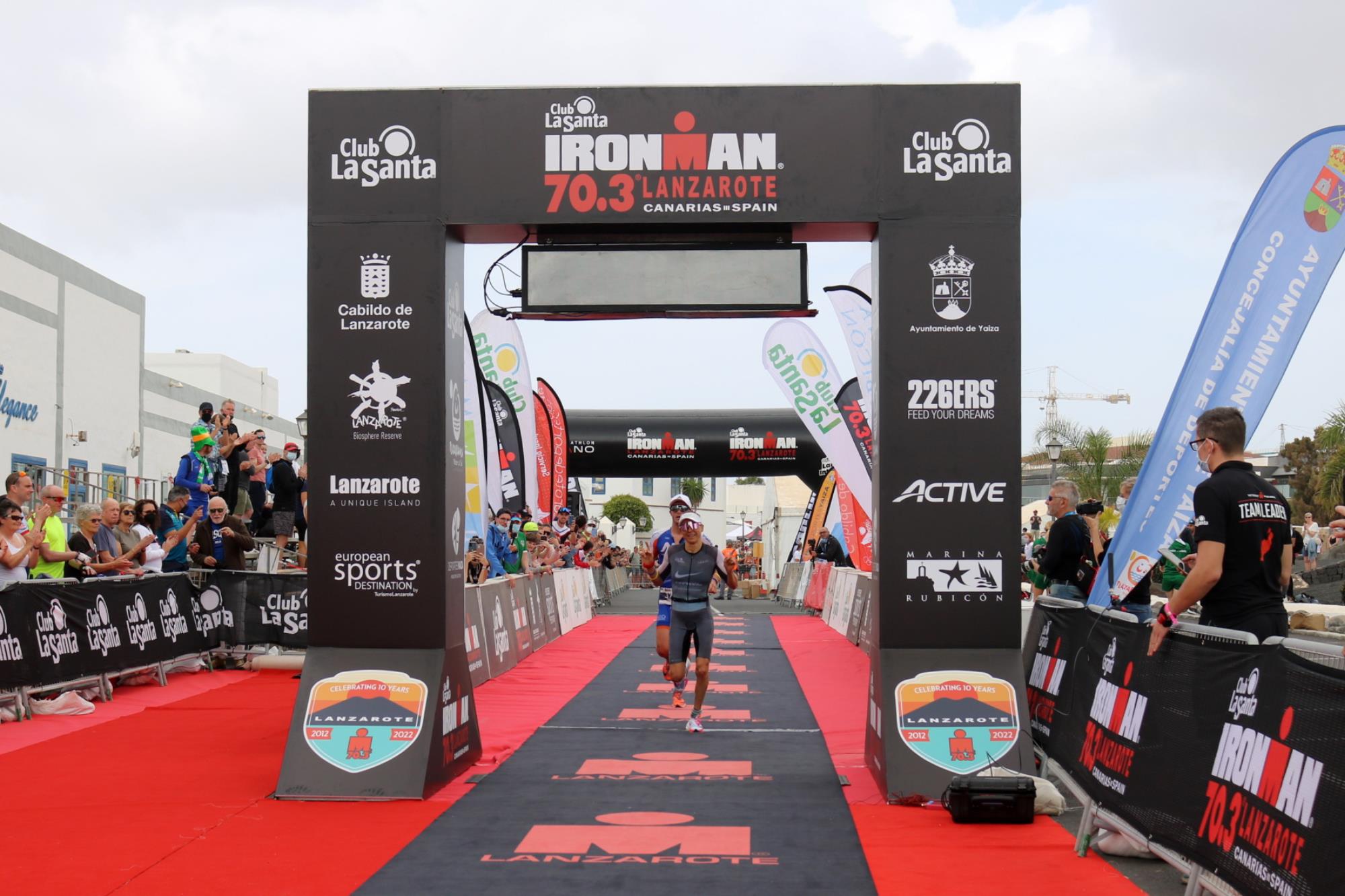 Léo Bergère y Katrina Matthews se llevan el triunfo en el Club La Santa IRONMAN 70.3 Lanzarote 2022