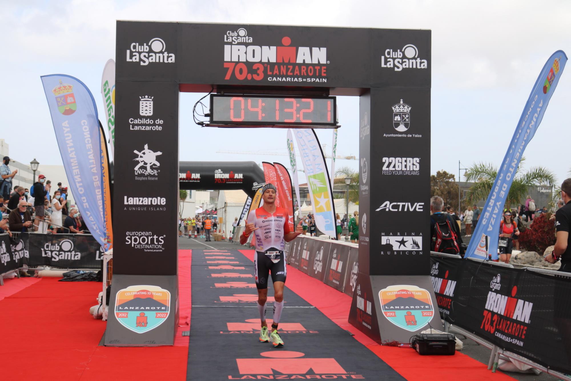 Léo Bergère y Katrina Matthews se llevan el triunfo en el Club La Santa IRONMAN 70.3 Lanzarote 2022