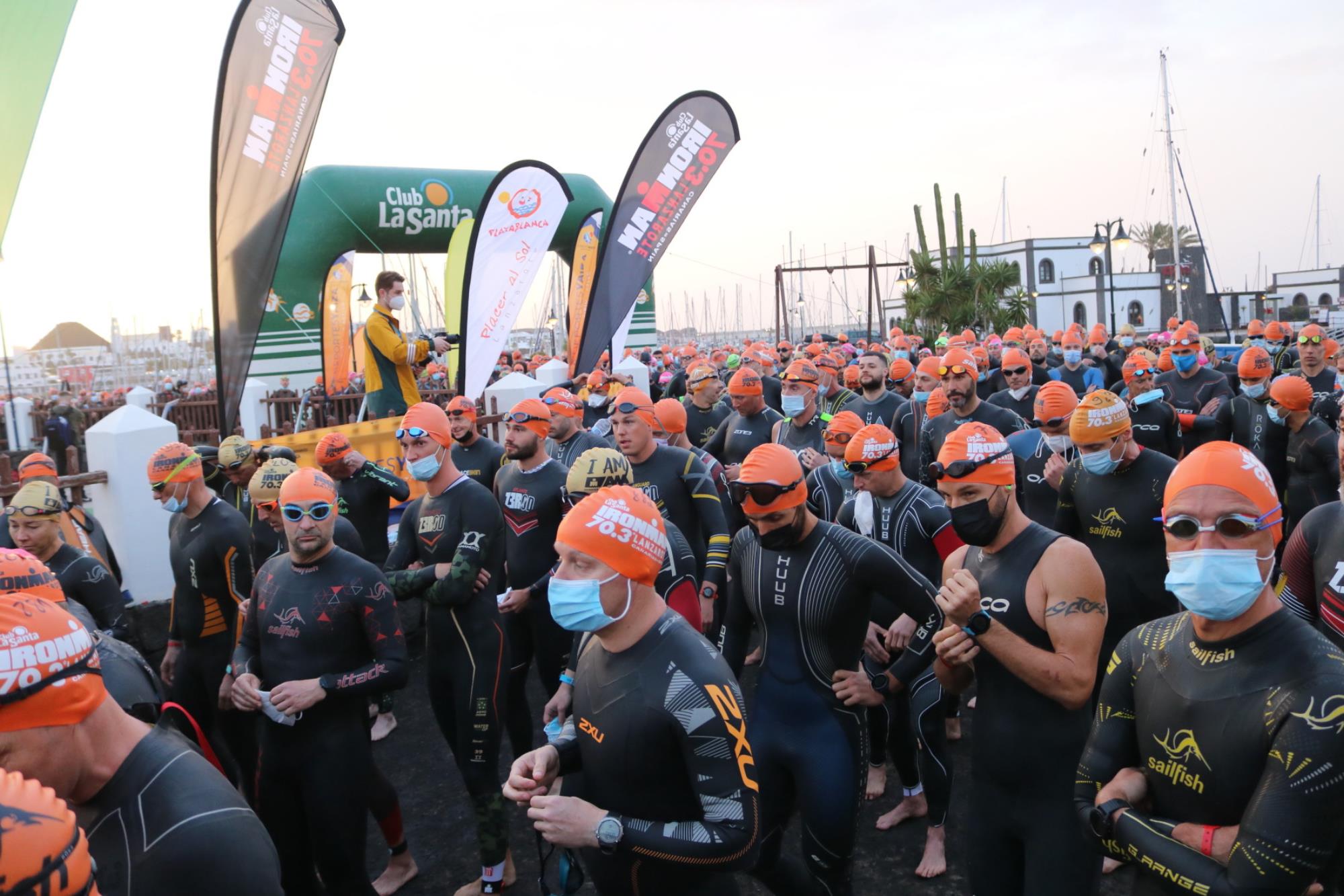 Léo Bergère y Katrina Matthews se llevan el triunfo en el Club La Santa IRONMAN 70.3 Lanzarote 2022