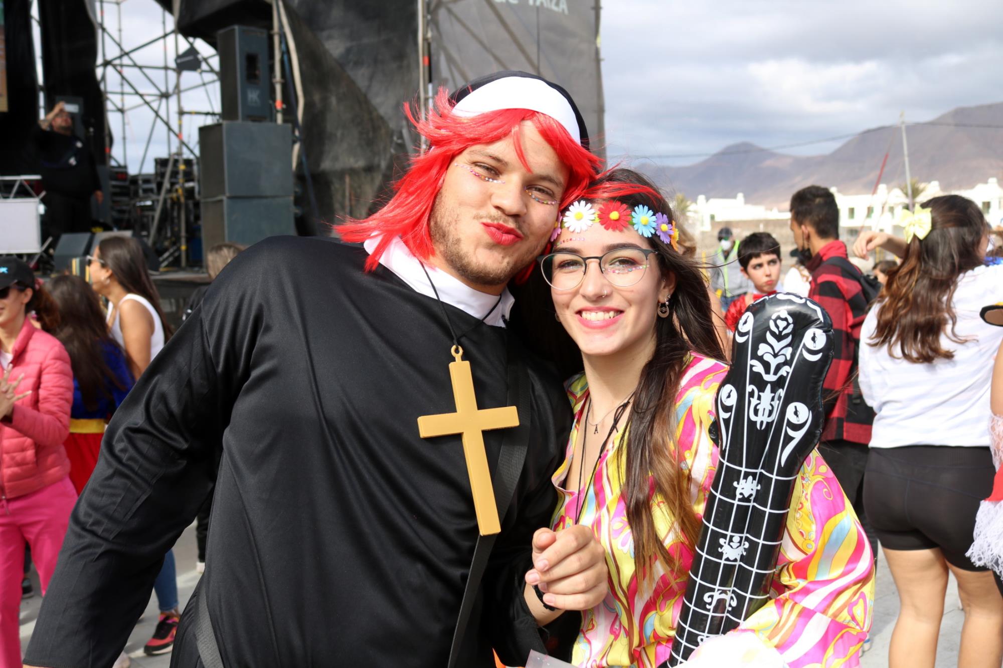 Carnaval de día en Playa Blanca Carnaval de día en Playa Blanca