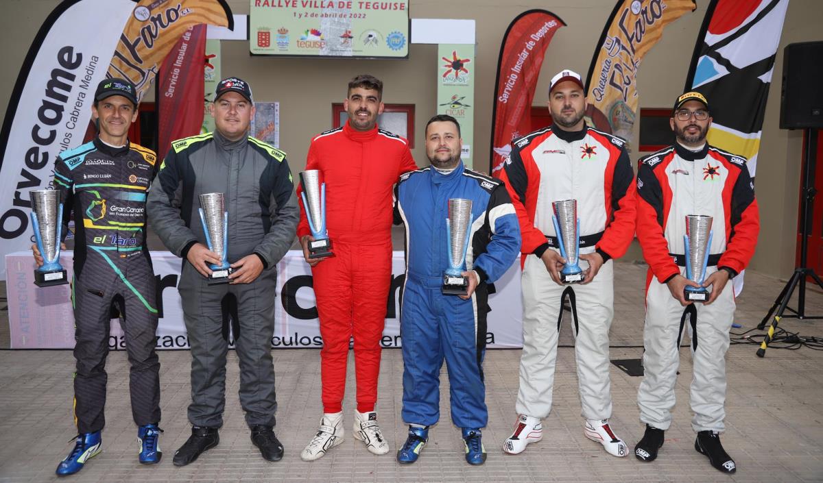 Merecida victoria de Toñín Suárez-Jorge Cedrés en el VI Rally Villa de Teguise