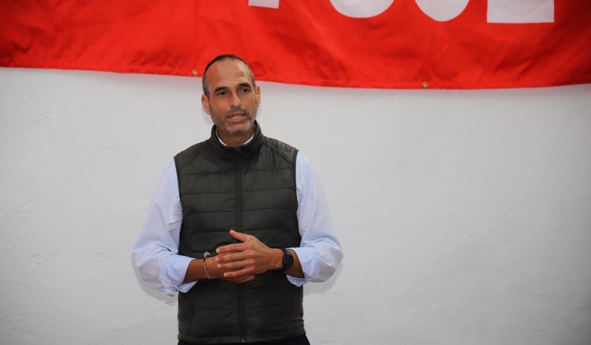 Alfredo Villalba, secretario local del PSOE de Haría
