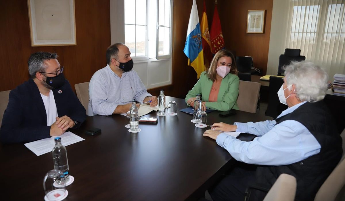 Reunión entre la consejería de Transición Ecológica y el Cabildo de Lanzarote