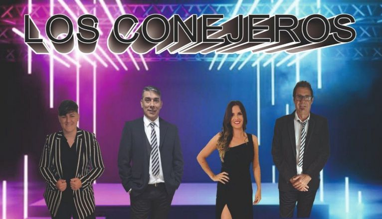 Los Conejeros con su nueva integrante. Los Conejeros con su nueva integrante.