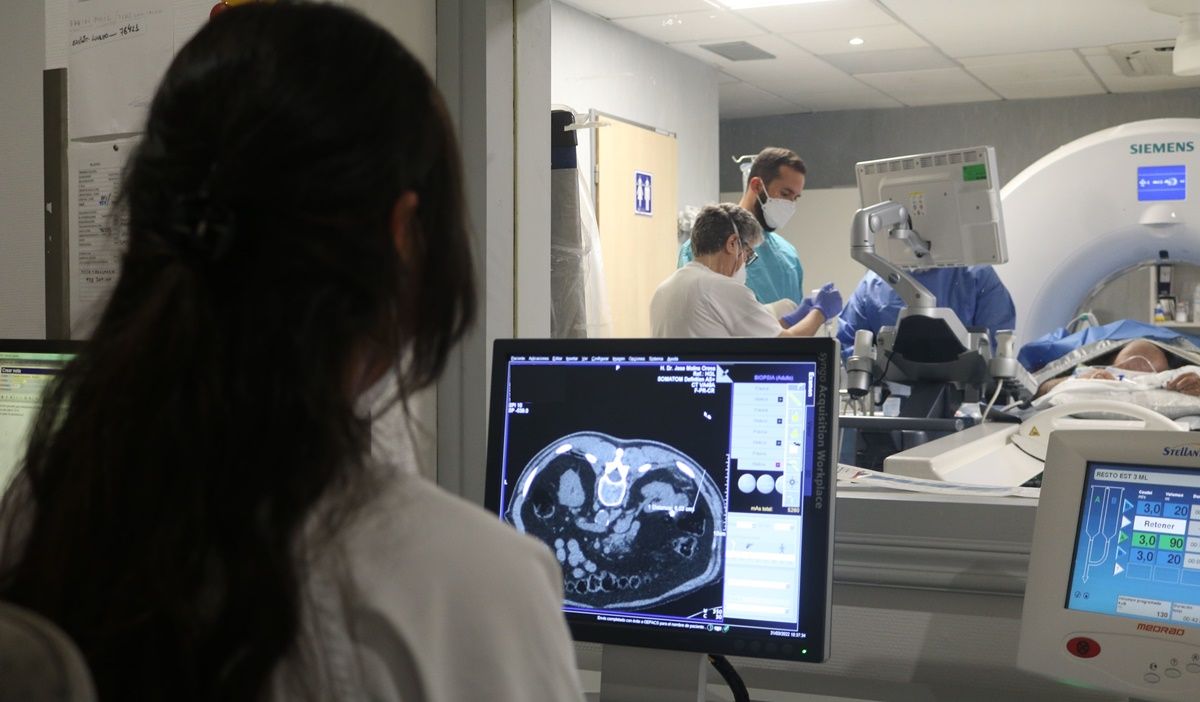 Imagen de uno de los procedimientos