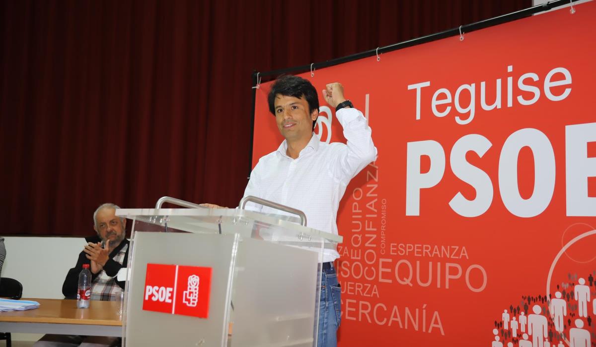 Marcos Bergaz, secretario local del PSOE de Teguise