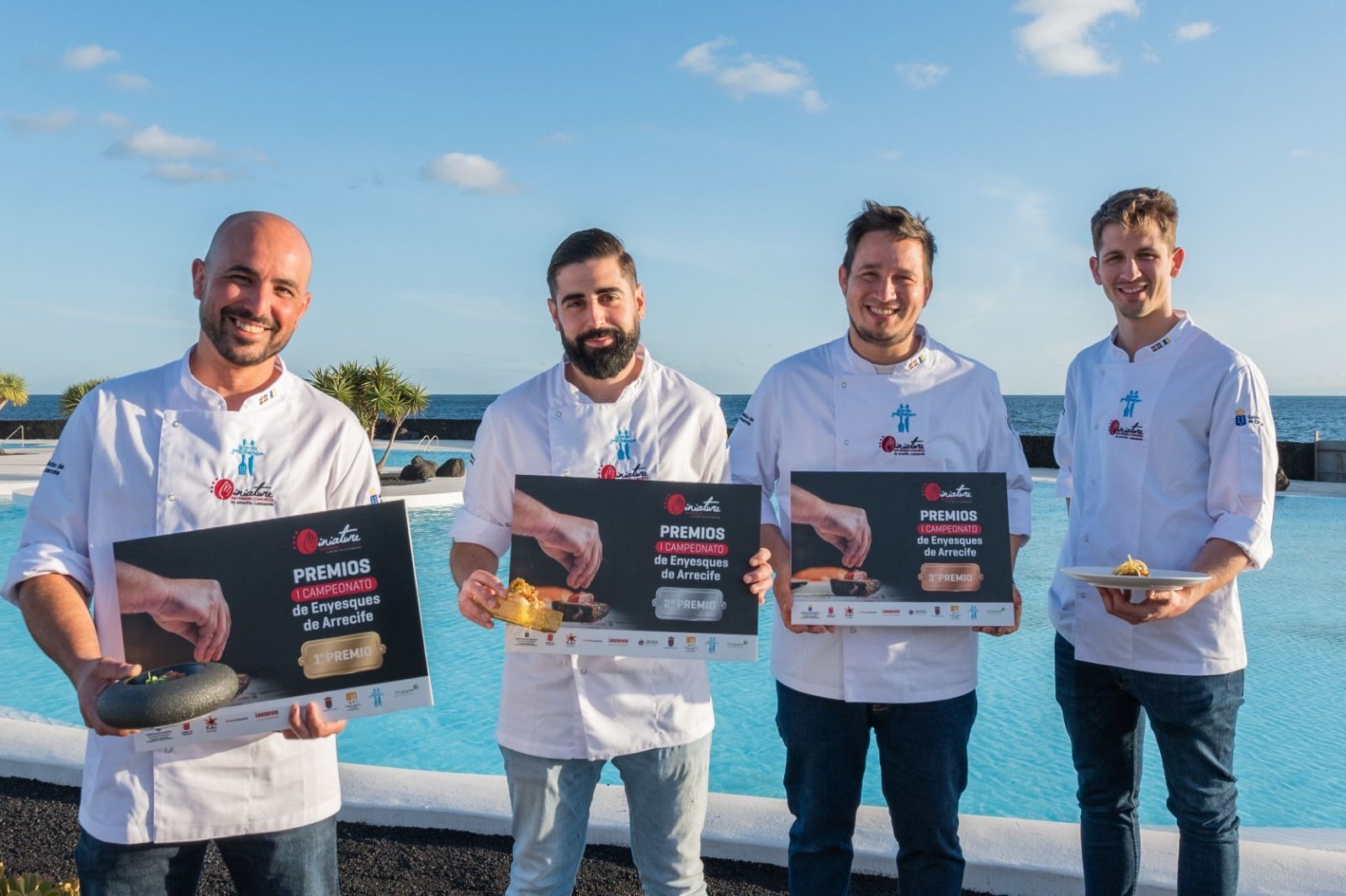 Yeray Gil de Primario Gastrobar de Playa Blanca, campeón de enyesques de Lanzarote Yeray Gil de Primario Gastrobar de Playa Blanca, campeón de enyesques de Lanzarote