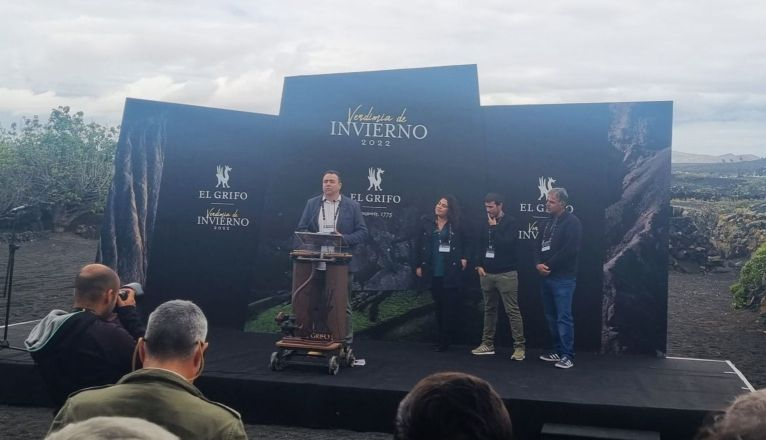 Presentación de la vendimia de invierno de El Grifo.