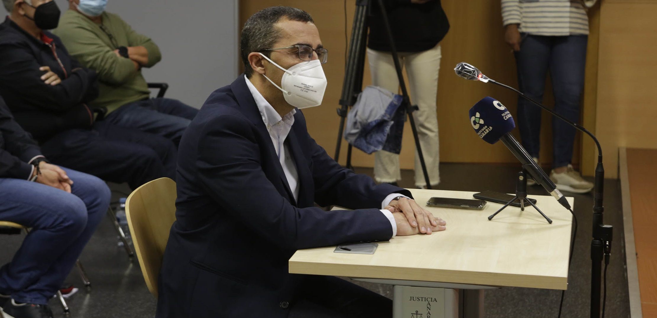 José Montelongo, durante su declaración como acusado en su primer juicio del caso Montecarlo (FOTOS: José Luis Carrasco)