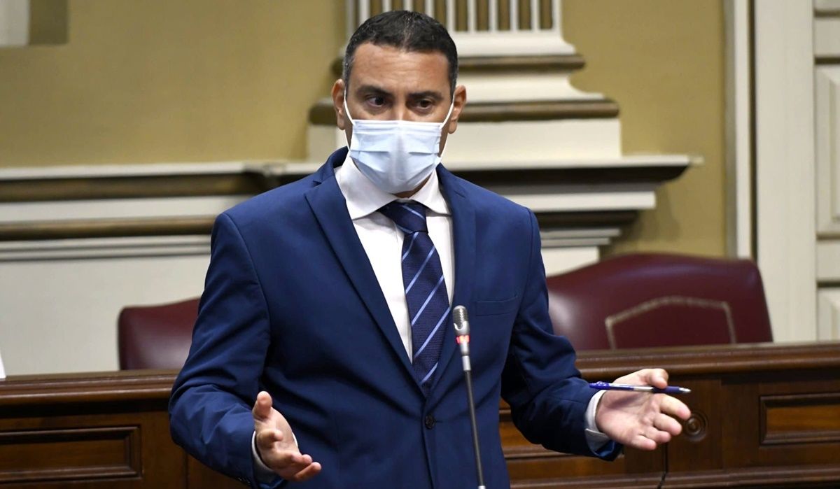 El diputado de CC, Oswaldo Betancort