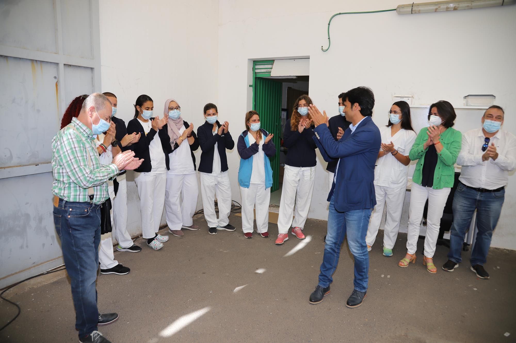 Clausura del autocovid Clausura del autocovid