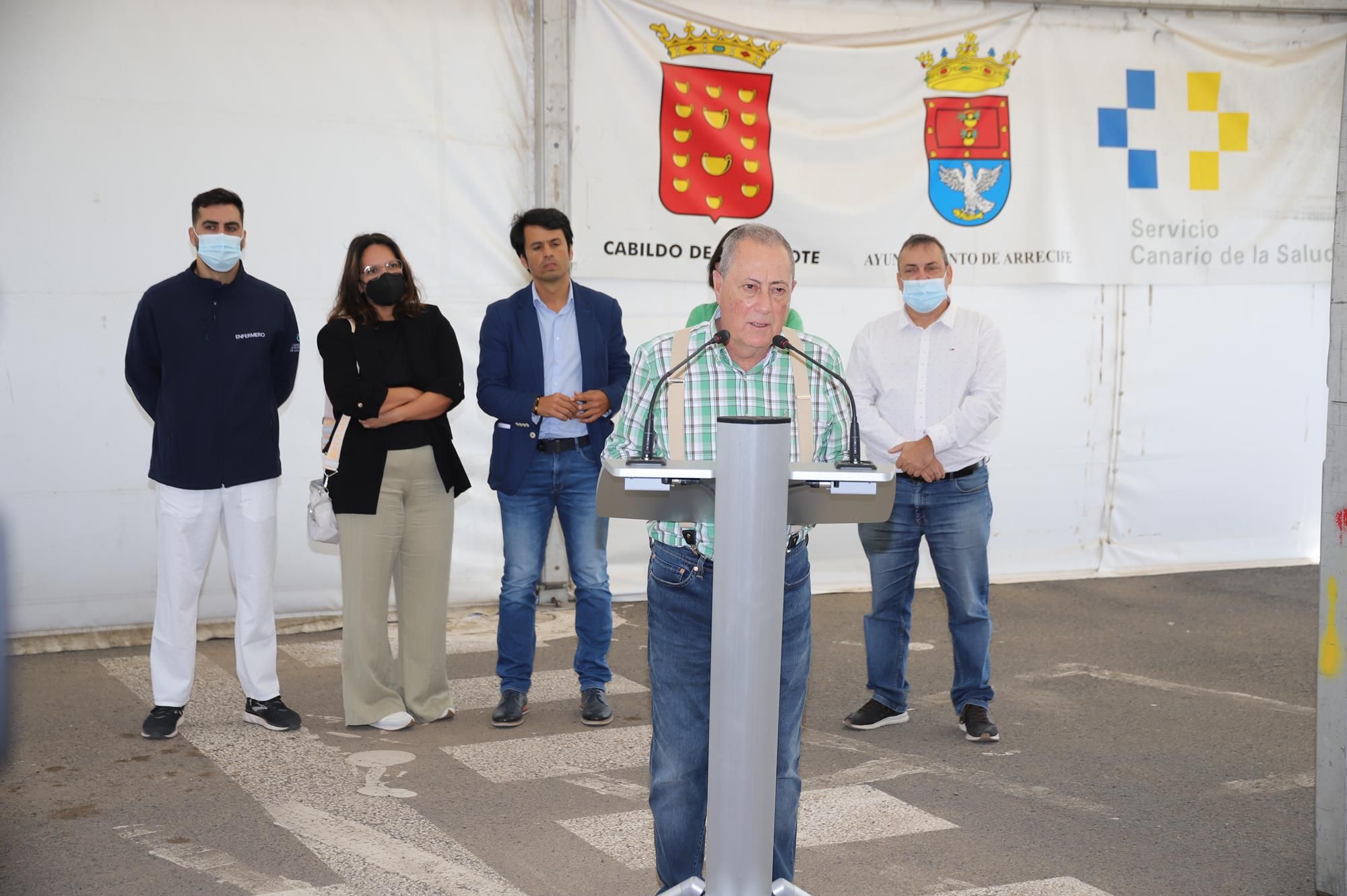 Clausura del autocovid Clausura del autocovid