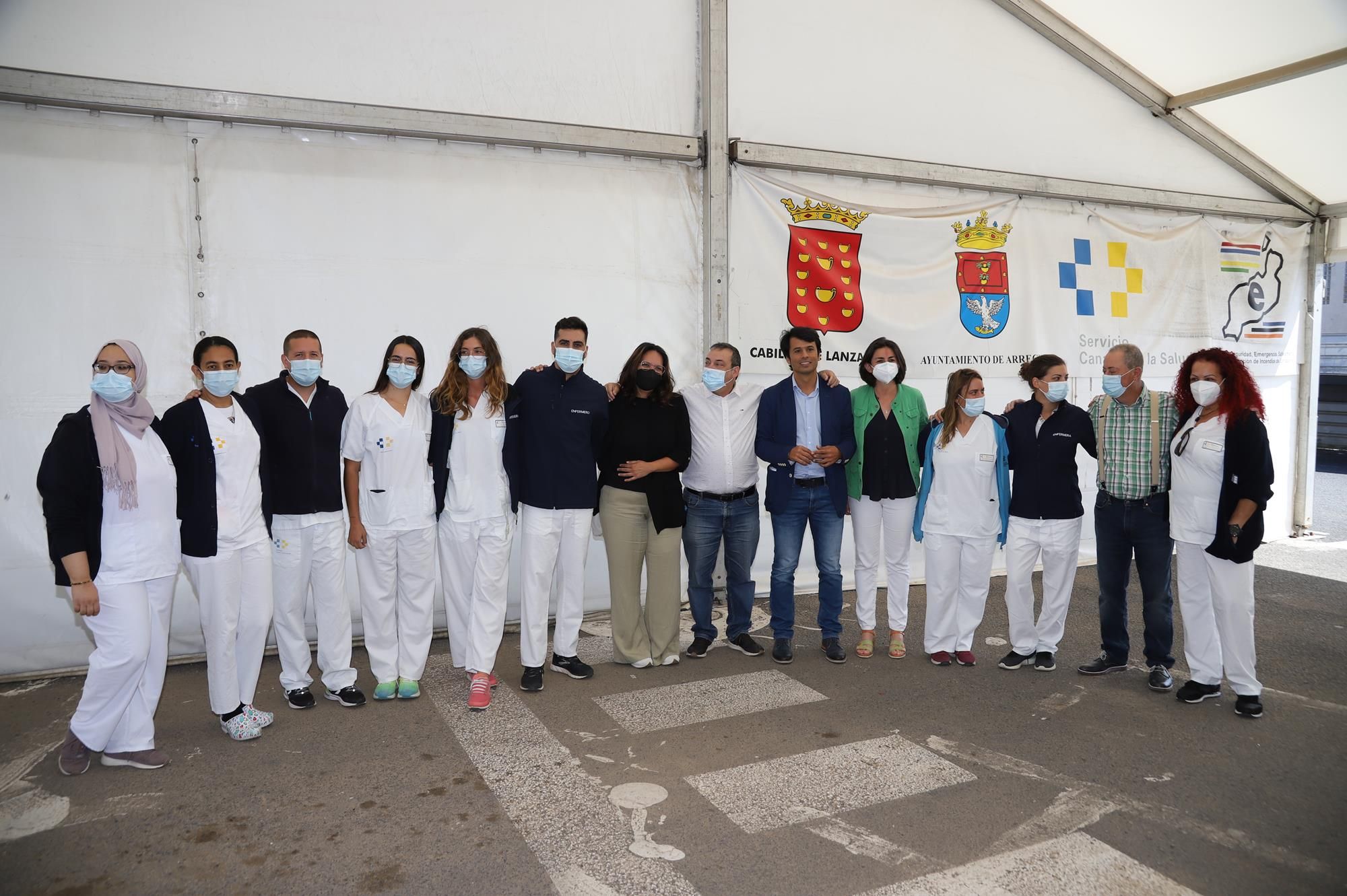 Clausura del autocovid Clausura del autocovid