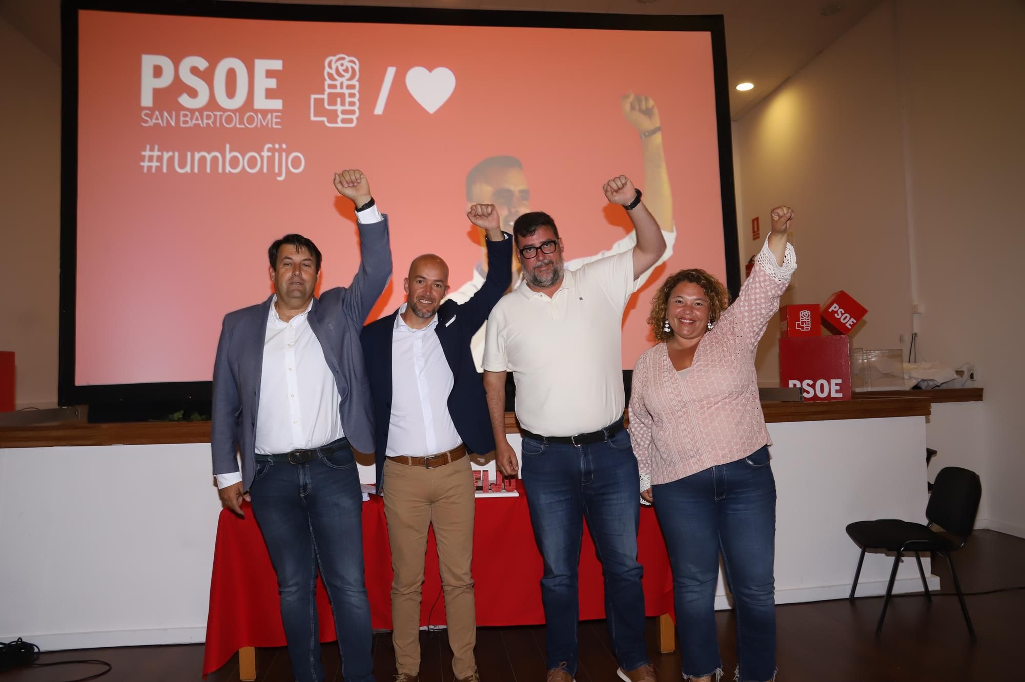 Raúl de León, nuevo secretario general del PSOE de San Bartolomé Raúl de León, nuevo secretario general del PSOE de San Bartolomé