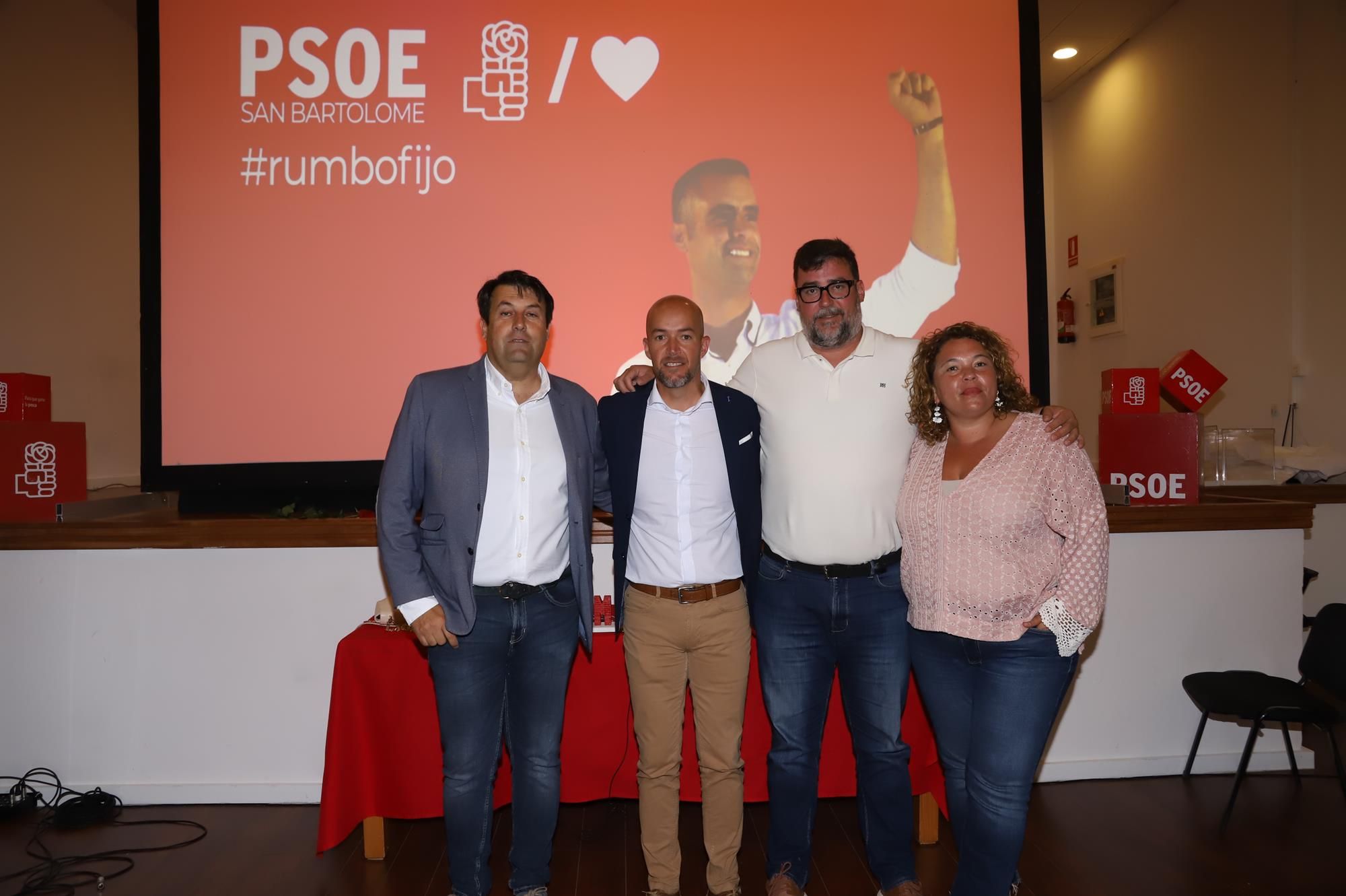 Raúl de León, nuevo secretario general del PSOE de San Bartolomé Raúl de León, nuevo secretario general del PSOE de San Bartolomé