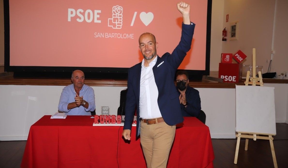 Raúl de León, secretario PSOE de San Bartolomé