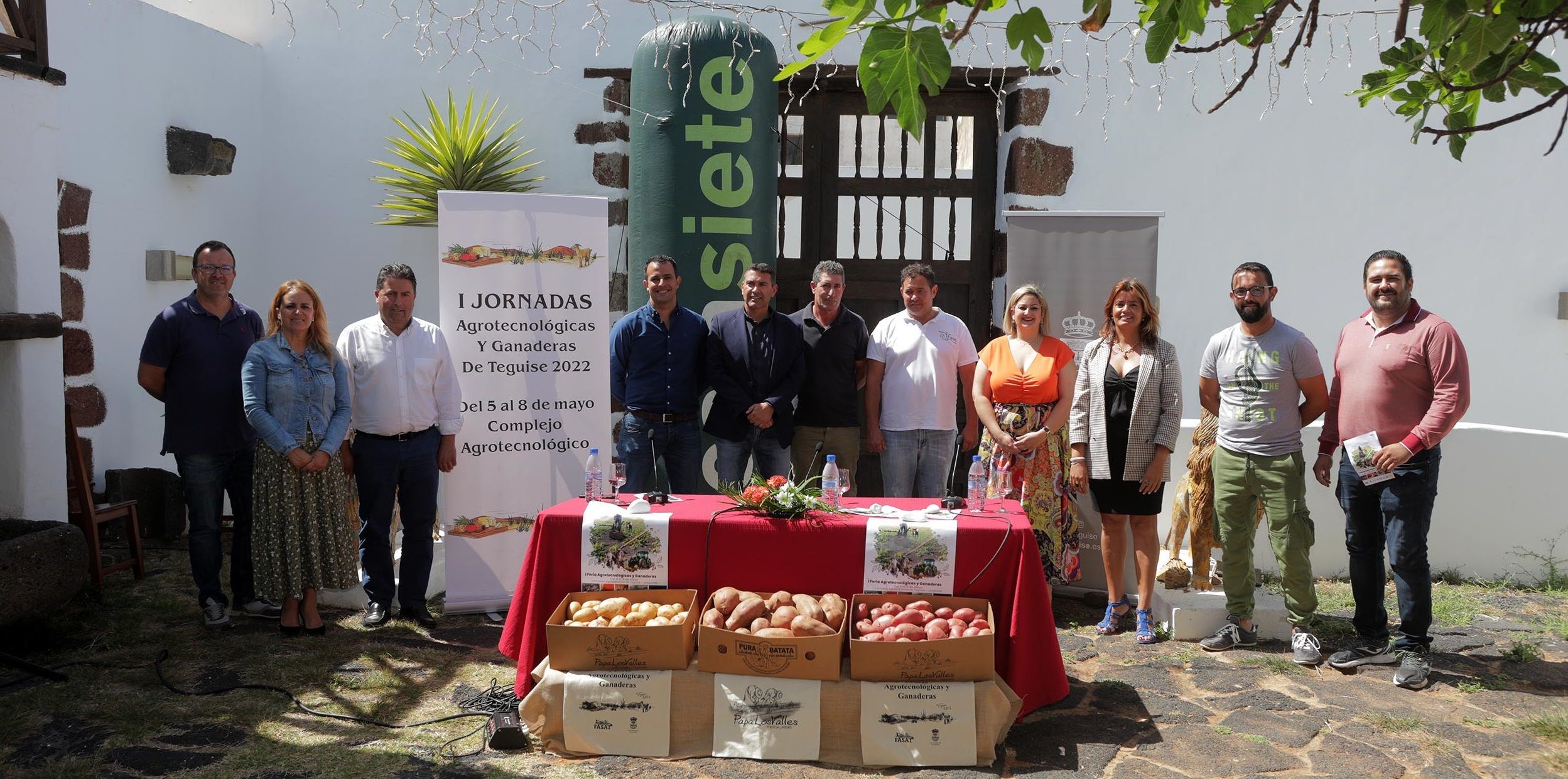 Presentación de la I Feria Agrotecnológica y Ganadera de Teguise