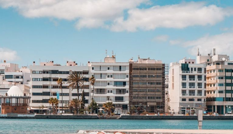 Imagen de la Avenida Marítima de Arrecife