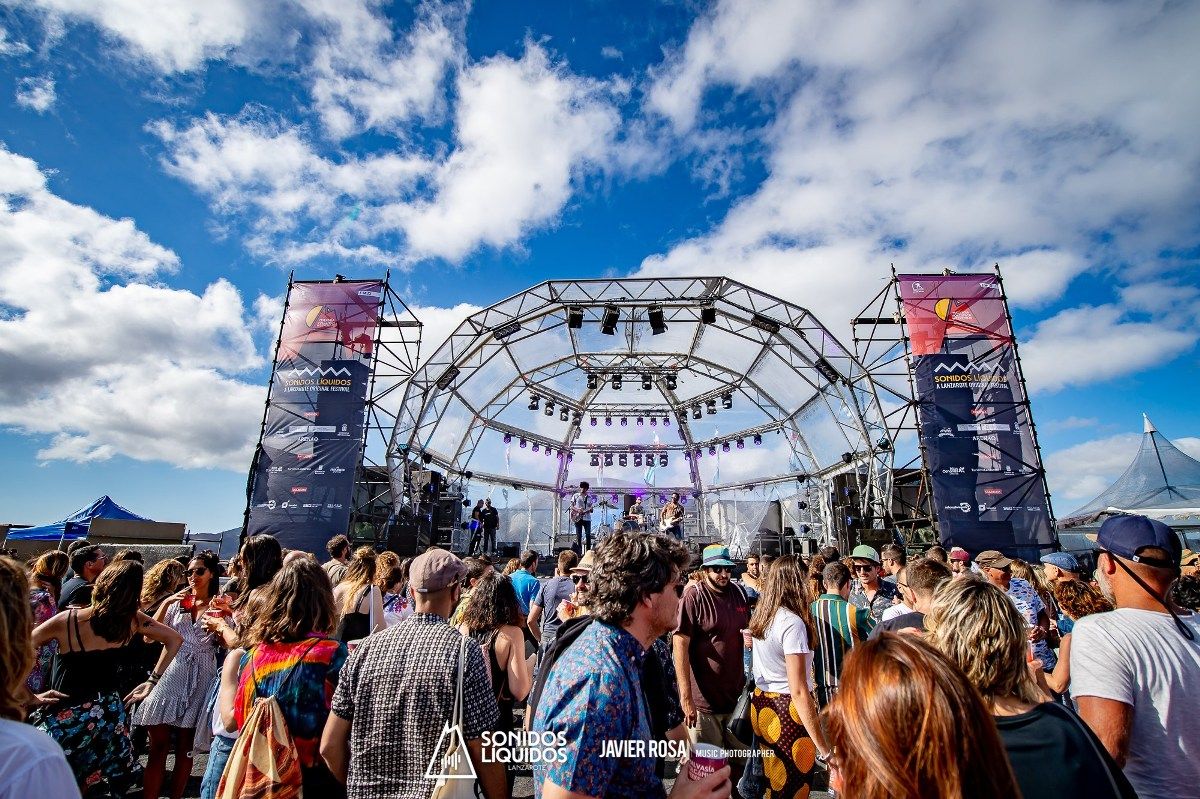Escenario de Sonidos Líquidos en La Geria (Foto: Javier Rosa)