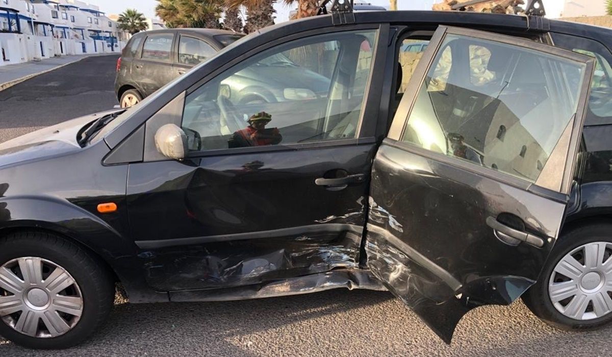 Accidente en Playa Blanca