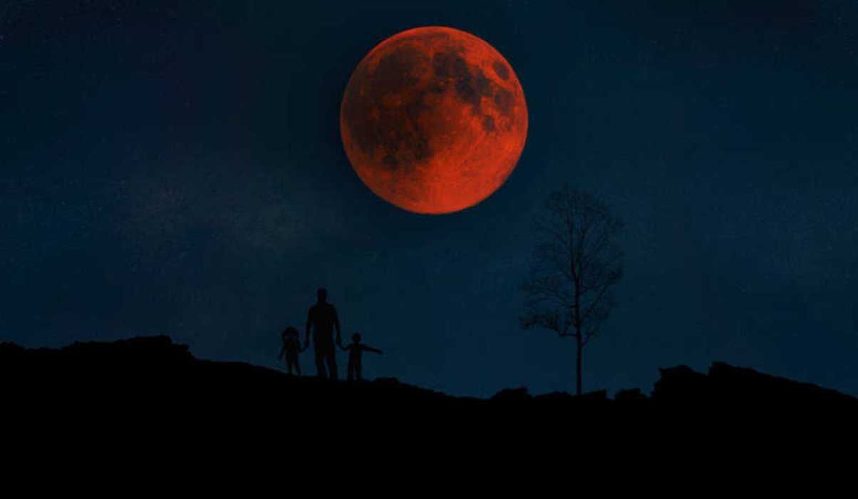 Eclipse lunar Imagen: RTVE