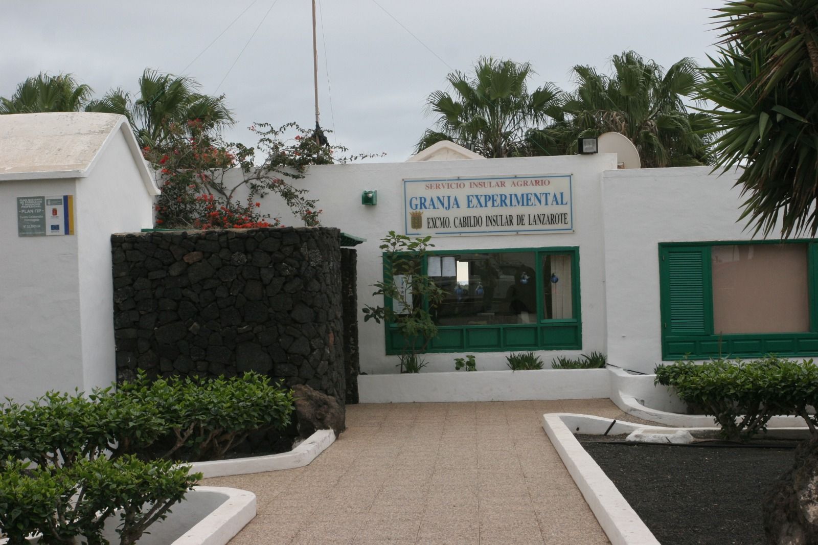 Imagen de la Granja Agrícola Experimental del Cabildo de Lanzarote