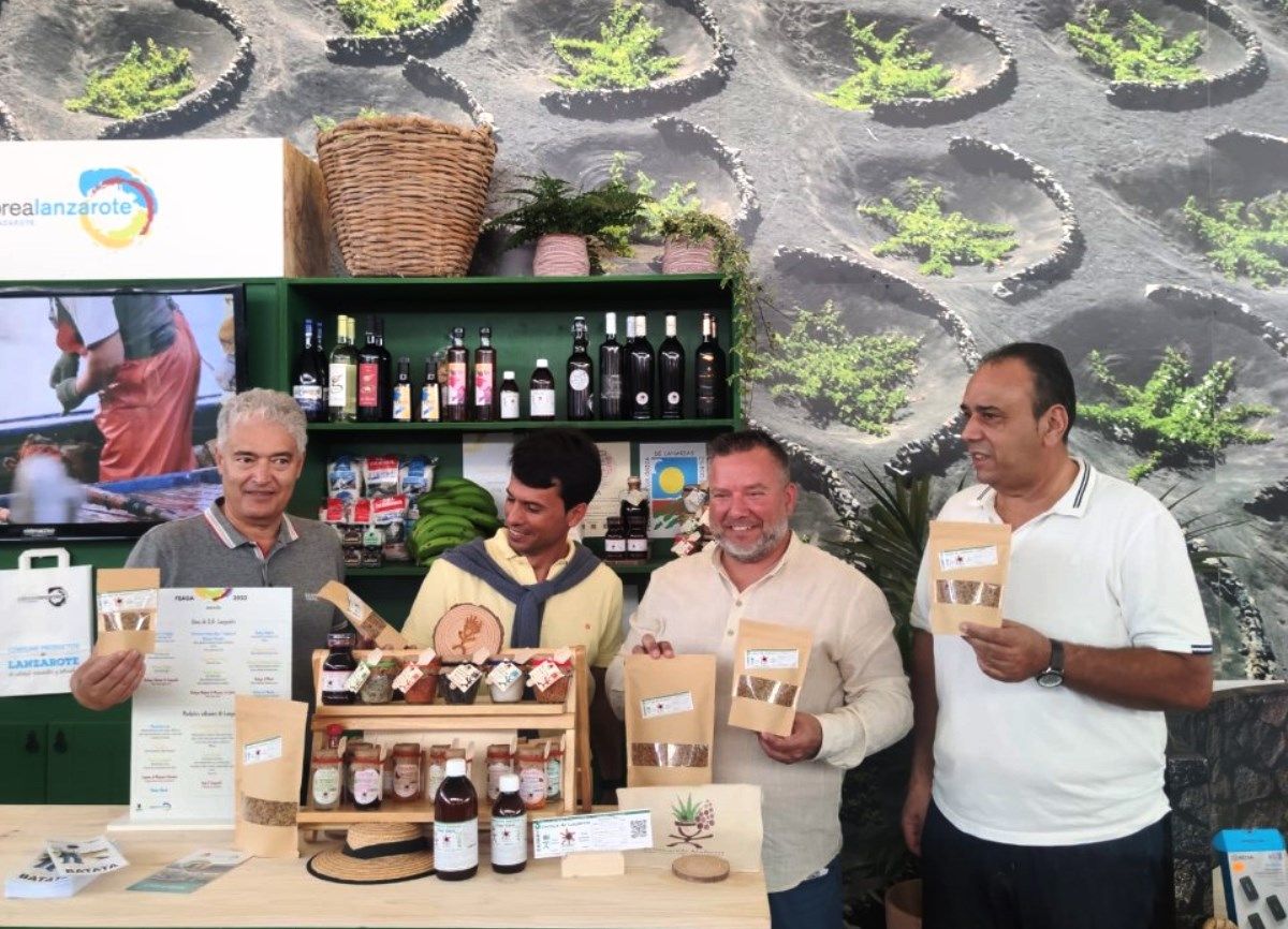 Lanzarote Natural presenta en Feaga 2022 sus Lentejas de Lanzarote Lanzarote Natural presenta en Feaga 2022 sus Lentejas de Lanzarote