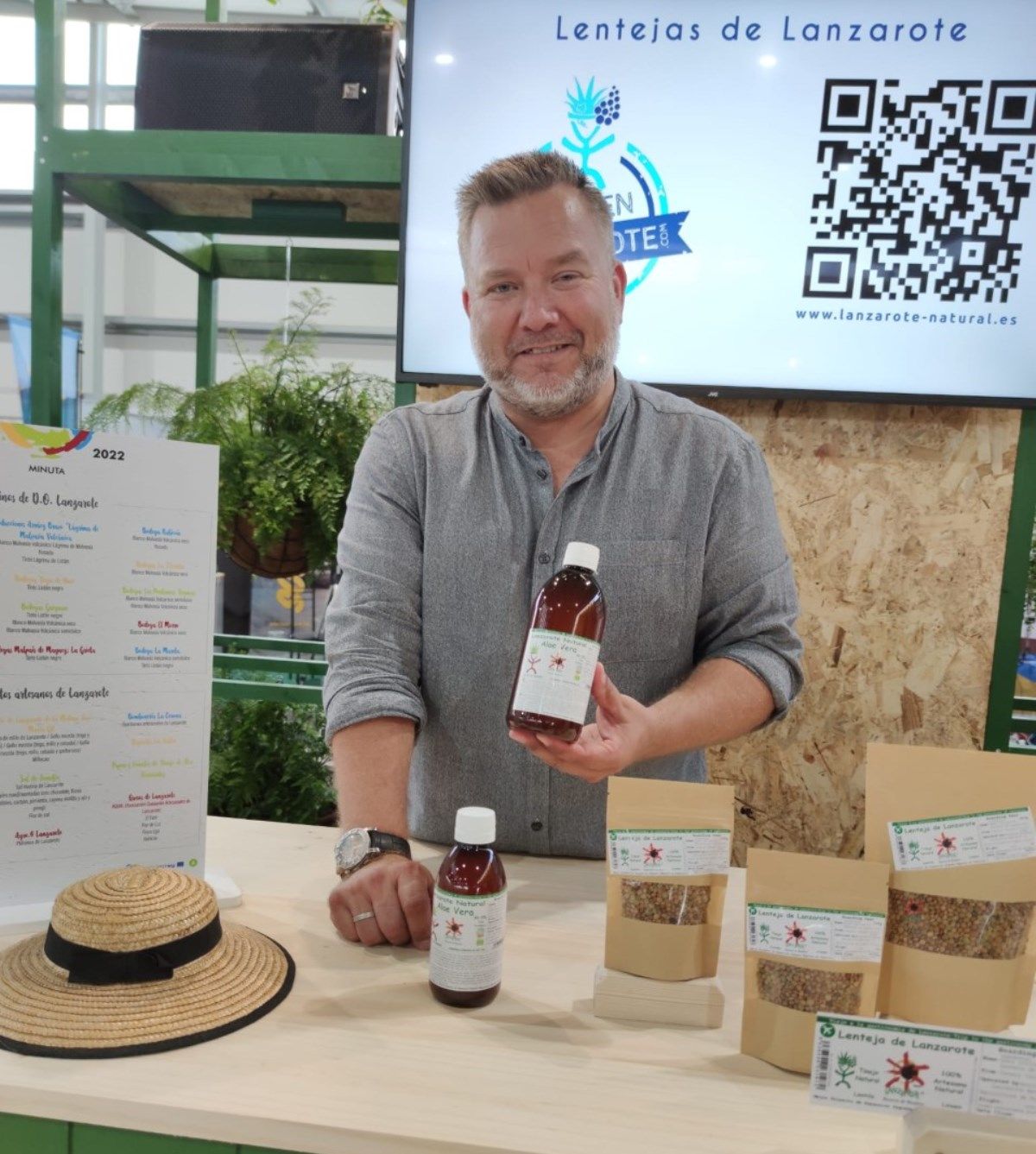 Lanzarote Natural presenta en Feaga 2022 sus Lentejas de Lanzarote Lanzarote Natural presenta en Feaga 2022 sus Lentejas de Lanzarote