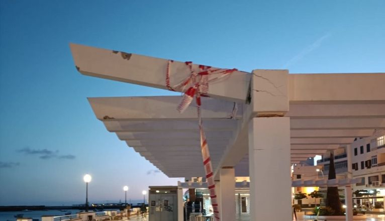 Pérgola balizada Pérgola balizada