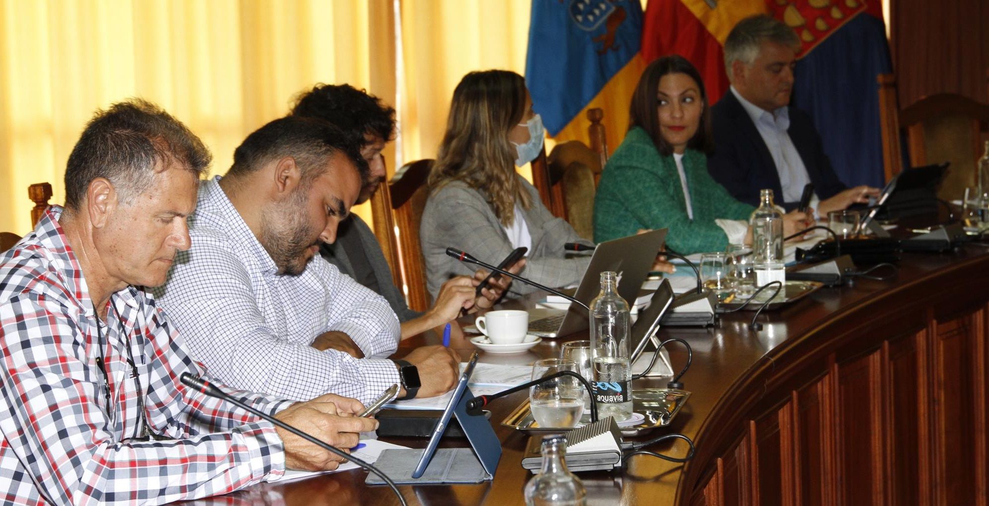 Consejeros de CC en el Cabildo