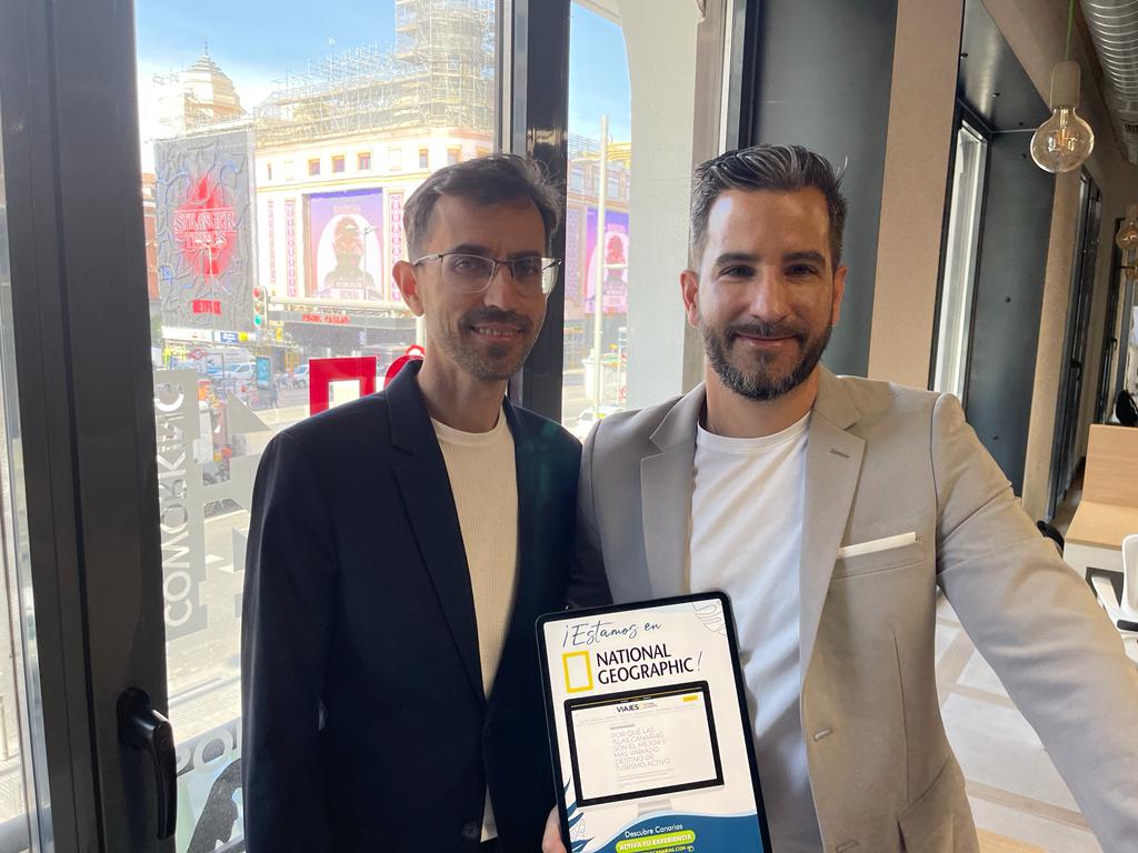 The president of Activa Canarias, José Luis Echevarría