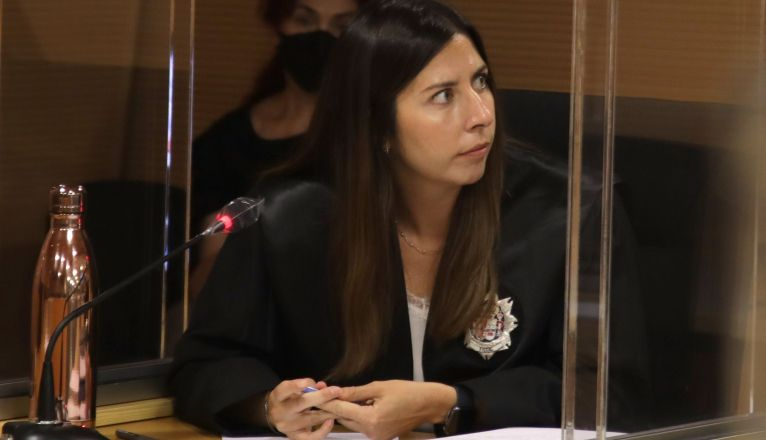 La fiscal, durante el juicio La fiscal, durante el juicio