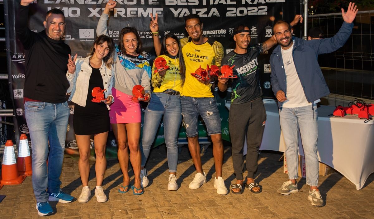 Azman Mesand y Paula Esteiro, campeones de la 10k Xtreme Yaiza Bestial Race 2022