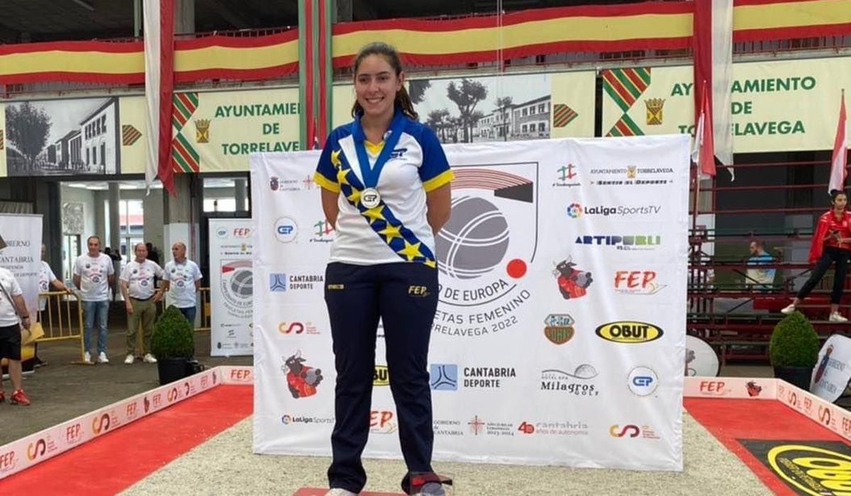 Sara Díaz se proclama campeona de Europa de tiro de precisión