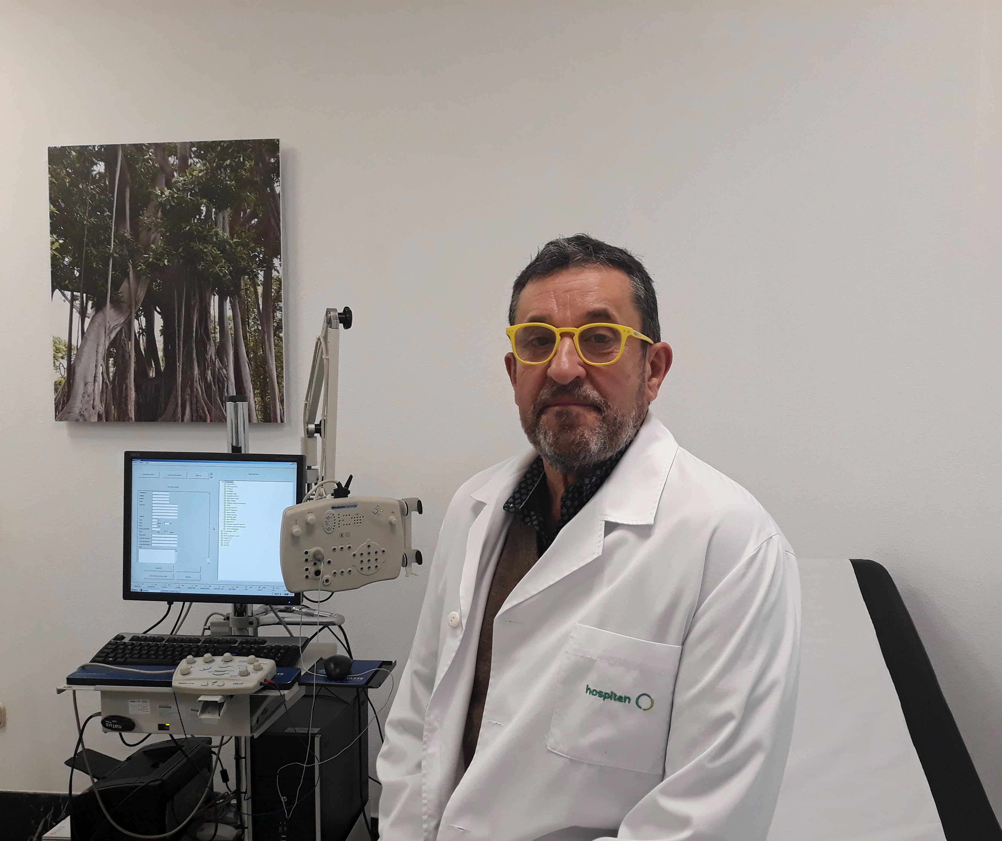 El doctor Txomin Navajas, especialista en Neurofisiología Clínica de Hospiten