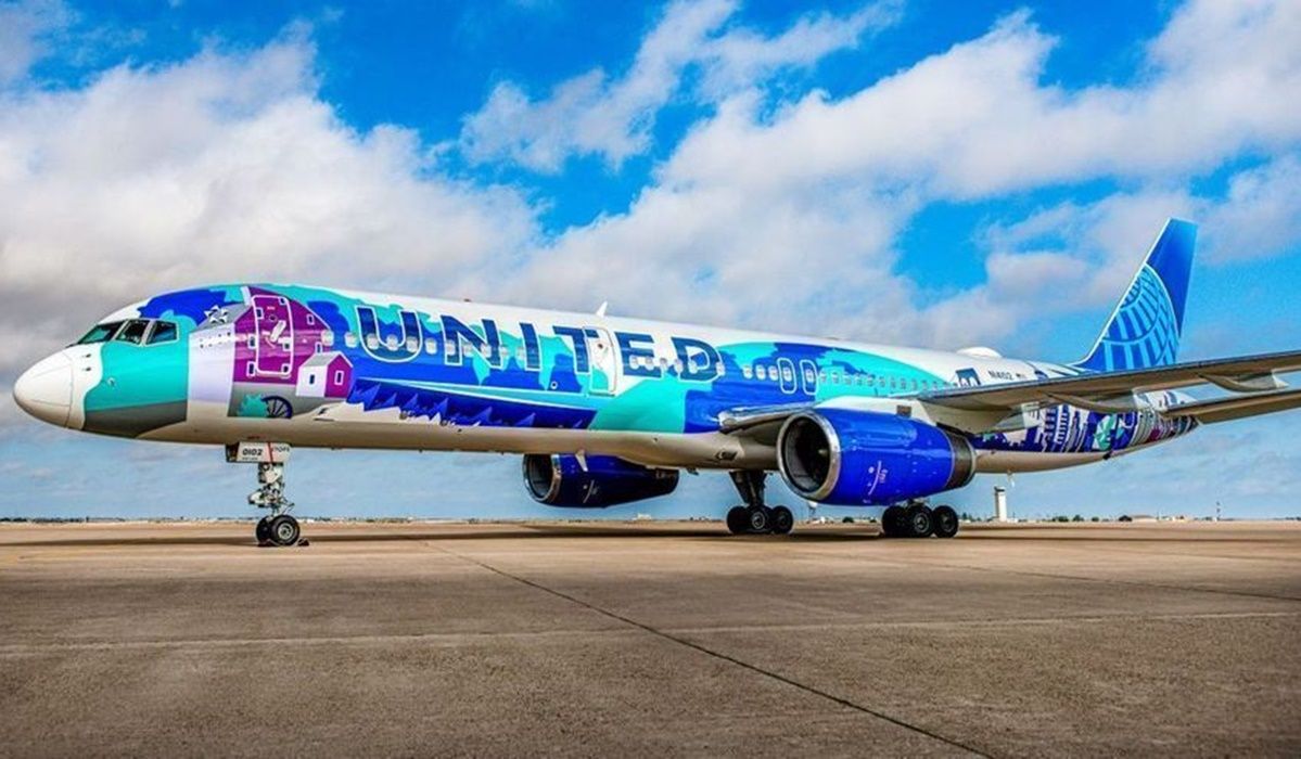 Avión de United Airlines que conectará Canarias con Nueva York