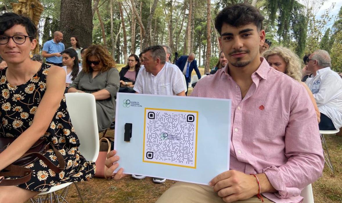 Lautaro La Camera, uno de los 100 participantes de la Asamblea Ciudadana para el Clima