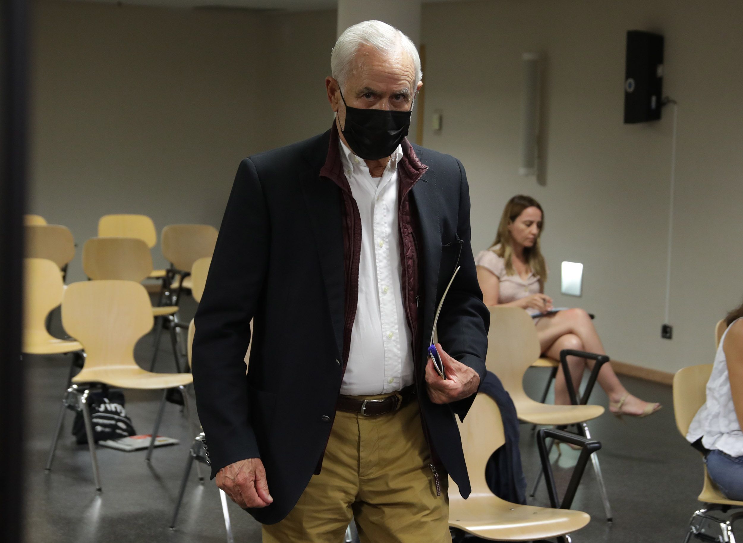El ex alcalde de Yaiza, Honorio García Bravo, ha declarado como testigo El ex alcalde de Yaiza, Honorio García Bravo, ha declarado como testigo